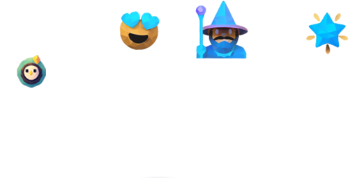 A group of positive emoji